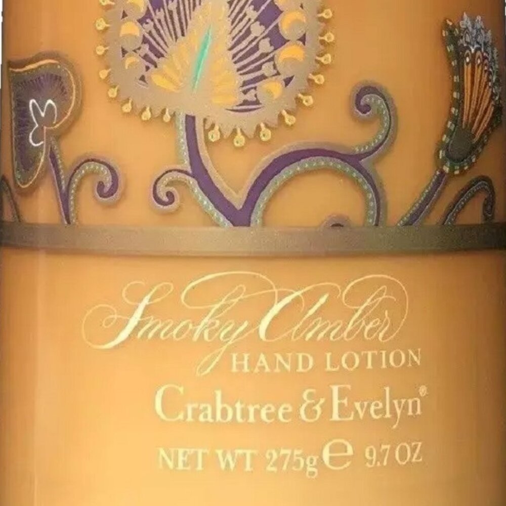 2 brand new Crabtree & Evelyn Hand Lotion (9.3 fluid ounces) - SMOKY AMBER scent - Picture 3 of 4